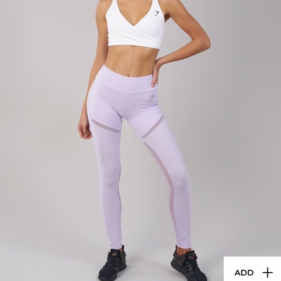 Gymshark Pants - Gymsahrk lilac leggings✨